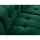  Manufacturer Color_Green -- Limitless Green Velvet Upholstered Modular Chair IMAGE 7