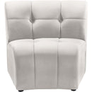 Meridian Limitless Stationary Fabric Chair 645Cream-C IMAGE 1