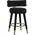 Color_Black/ Gold -- Meridian Fitzroy Counter Height Stool IMAGE 1