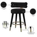  Color_Black/ Gold -- Meridian Fitzroy Counter Height Stool IMAGE 9