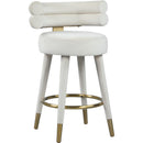 Meridian Fitzroy Counter Height Stool 798Cream-C IMAGE 1