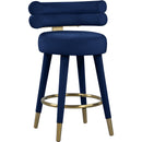 Meridian Fitzroy Counter Height Stool 798Navy-C IMAGE 1