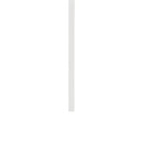 Meridian Modernist White Wood Veneer Frame Mirror IMAGE 4