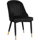  Color_Black/ Gold -- Meridian Belle Dining Chair IMAGE 1