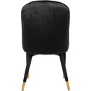  Color_Black/ Gold -- Meridian Belle Dining Chair IMAGE 3