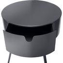  Color_Grey -- Bali Grey Iron Nightstand IMAGE 5