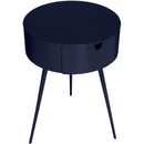 Color_Navy -- Bali Navy Iron Nightstand IMAGE 3