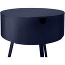  Color_Navy -- Bali Navy Iron Nightstand IMAGE 6