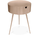  Color_Pink -- Bali Pink Iron Nightstand IMAGE 1