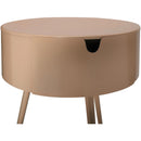 Color_Pink -- Bali Pink Iron Nightstand IMAGE 6