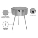 Color_Silver -- Bali Silver Iron Nightstand IMAGE 7