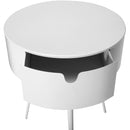  Color_White -- Bali White Iron Nightstand IMAGE 5