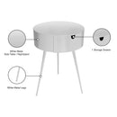  Color_White -- Bali White Iron Nightstand IMAGE 8