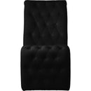  Color_Black/ Gold -- Meridian Curve Dining Chair IMAGE 5