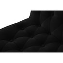  Color_Black/ Gold -- Meridian Curve Dining Chair IMAGE 6