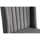  Color_Grey/ Brushed Gold -- Meridian Eleanor Dining Chair IMAGE 6
