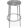  Color_Silver -- Tyson Silver Iron Counter Stool IMAGE 1