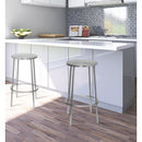  Color_Silver -- Tyson Silver Iron Counter Stool IMAGE 2