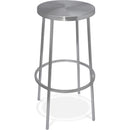  Color_Silver -- Meridian Tyson Pub Height Stool IMAGE 1