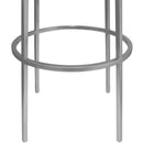  Color_Silver -- Meridian Tyson Pub Height Stool IMAGE 5
