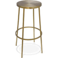  Color_Gold -- Tyson Gold Iron Bar Stool IMAGE 1