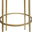  Color_Gold -- Tyson Gold Iron Bar Stool IMAGE 5