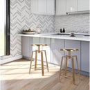  Color_Gold -- Meridian Lang Adjustable Height Stool IMAGE 2
