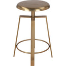  Color_Gold -- Meridian Lang Adjustable Height Stool IMAGE 6