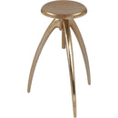  Color_Gold -- Meridian Clara Adjustable Height Stool IMAGE 5