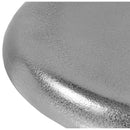 Color_Silver -- Clara Silver Aluminum Adjustable Bar / Counter Stool IMAGE 6
