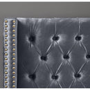  Color_Grey  Size_Queen  -- Barolo Grey Velvet Upholstered Queen Bed IMAGE 7