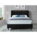  Color_Black  Size_Full  -- Meridian Eva Upholstered Panel Bed IMAGE 4