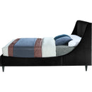  Color_Black  Size_King  -- Eva Black Velvet Upholstered King Bed IMAGE 5