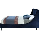  Color_Navy  Size_King  -- Eva Navy Velvet Upholstered King Bed IMAGE 5