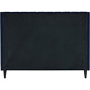  Color_Navy  Size_Queen  -- Eva Navy Velvet Upholstered Queen Bed IMAGE 6