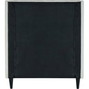  Color_Cream  Size_Twin  -- Eva Cream Velvet Upholstered Twin Bed IMAGE 6