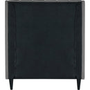  Color_Grey  Size_Twin  -- Eva Grey Velvet Upholstered Twin Bed IMAGE 6