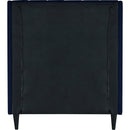  Color_Navy  Size_Twin  -- Eva Navy Velvet Upholstered Twin Bed IMAGE 6