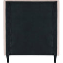 Color_Pink  Size_Twin  -- Eva Pink Velvet Upholstered Twin Bed IMAGE 6