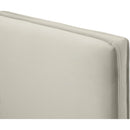  Color_Cream/ Gold  Size_Twin  -- Geri Cream Velvet Upholstered Twin Bed IMAGE 13