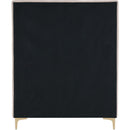 Meridian Geri Pink Velvet Twin Bed IMAGE 11