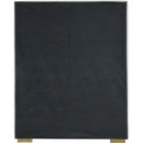 Meridian Nora Cream Velvet Twin Bed IMAGE 13