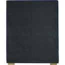  Color_Navy -- Nora Navy Velvet Upholstered Twin Bed IMAGE 13