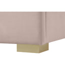  Color_Pink -- Nora Pink Velvet Upholstered Twin Bed IMAGE 11