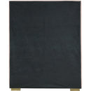 Meridian Nora Pink Velvet Twin Bed IMAGE 13