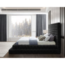  Color_Black  Size_King  -- Meridian Revel Upholstered Panel Bed IMAGE 5
