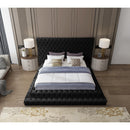  Color_Black  Size_King  -- Meridian Revel Upholstered Panel Bed IMAGE 7