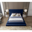  Color_Navy  Size_King  -- Revel Navy Velvet Upholstered King Bed IMAGE 7