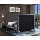  Color_Grey  Size_King  -- Savan Grey Velvet Upholstered King Bed IMAGE 14