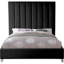  Color_Black  Size_Full  -- Meridian Via Upholstered Panel Bed IMAGE 5